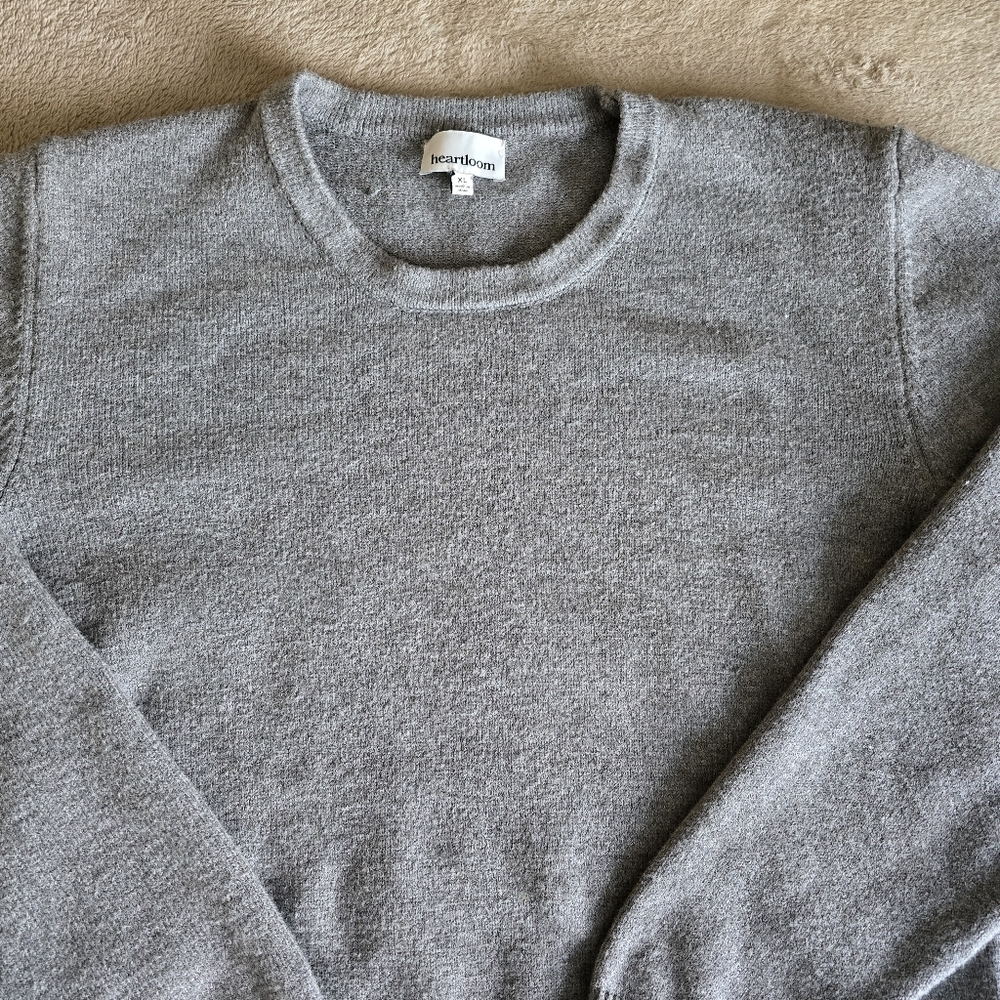 Heartloom crew neck tie waist sweater size XL - Picture 6 of 14